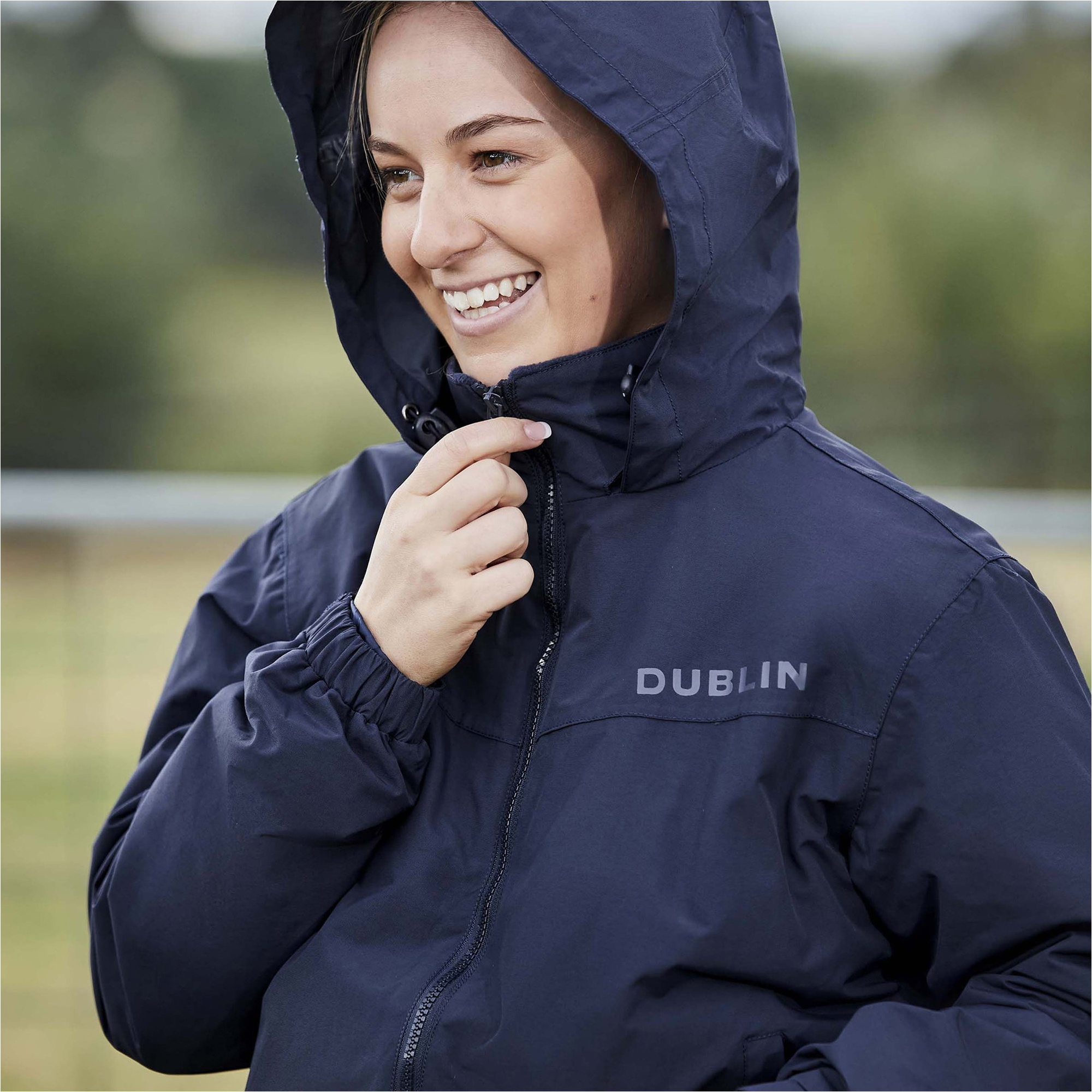 Dublin Junior Trinity Blouson Jacket 1023145 - Navy